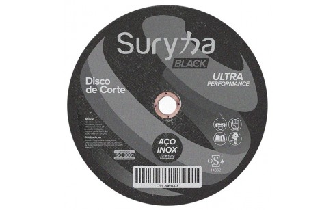2461.003 - Disco de Corte Black 178 x 1.9 Inox | Suryha
