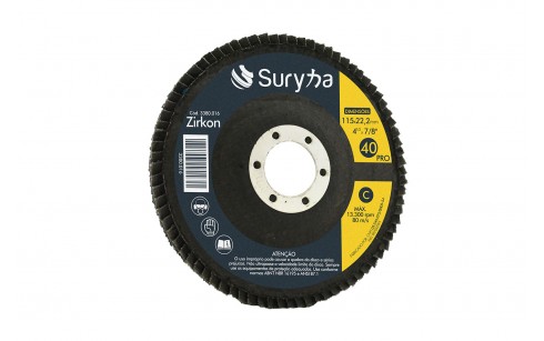 3380.004 - Disco Flap PFC 115 Z40 Fibra Pro | Suryha