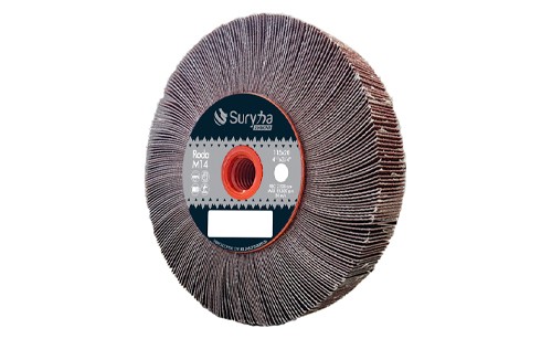 Roda de Lixa 115 x 20 M14 Gr&atilde;o 80 | Suryha Diamond