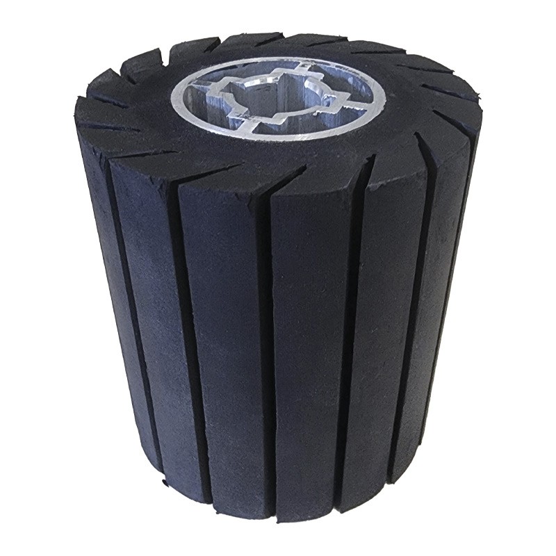 Roda Expansiva de Borracha 100 X 90 X19MM X Circunferência 292MM Estriada