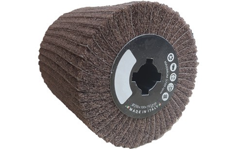 Roda 100100 Lixa e Manta 19MM Grão 120 + Leve