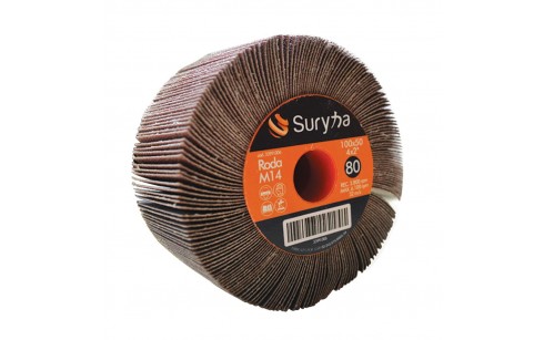 3399.024 - Roda de Lixa 100 x 50 Grão 120 M14 Suryha