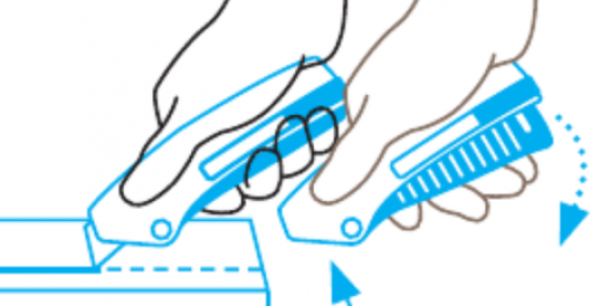 RETRAÇÃO AUTOMÁTICA DA LÂMINA - ELEVADA SEGURANÇA